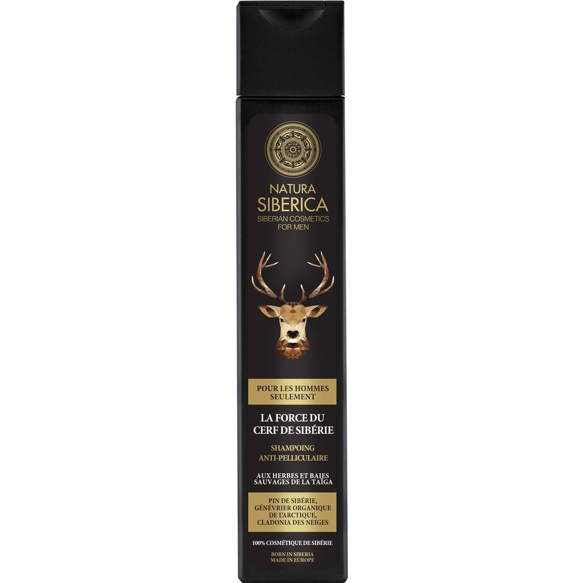 NATURA SIBERICA Shampoing homme anti-pelliculaire herbes & baies sauvages 250ml