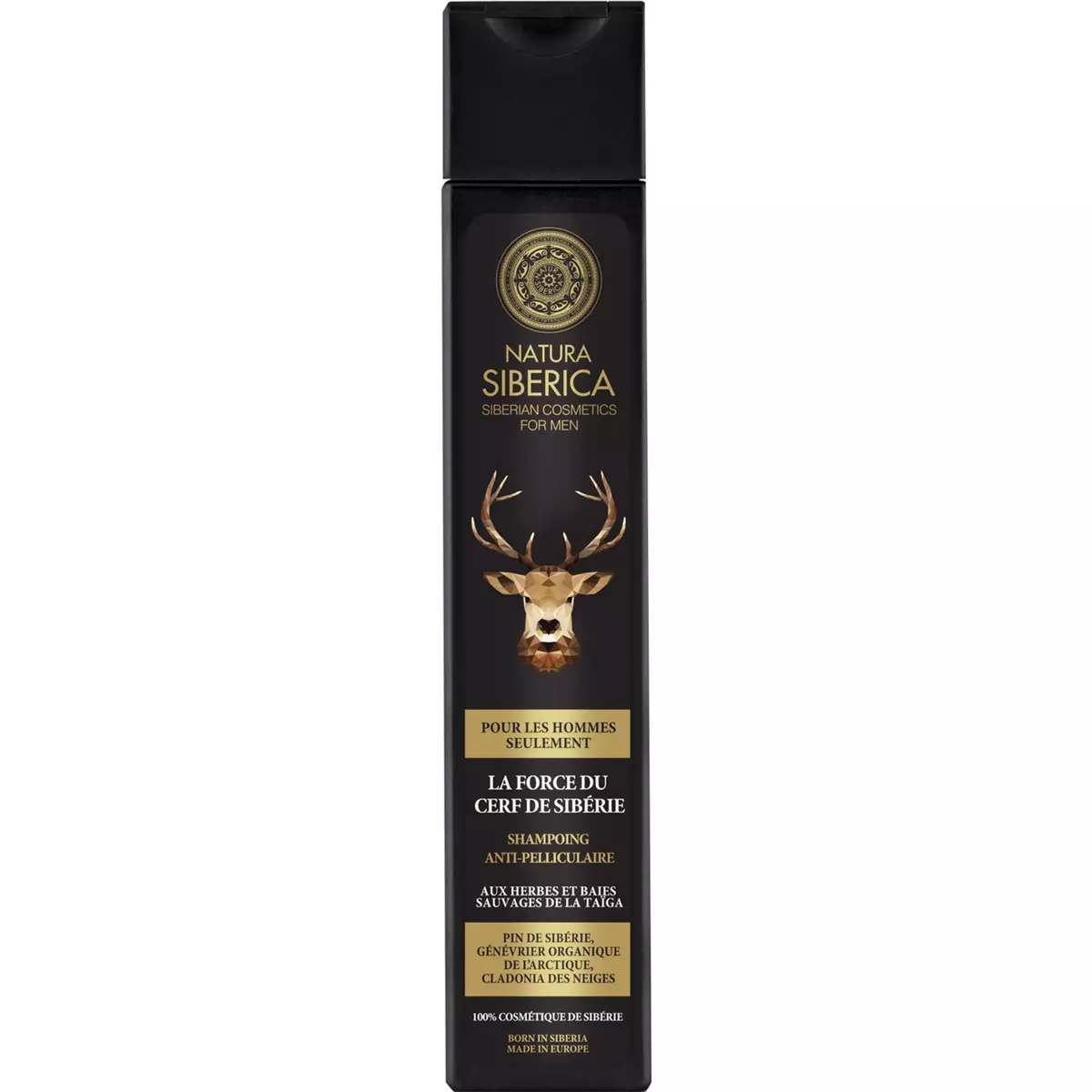 NATURA SIBERICA Shampoing homme anti-pelliculaire herbes & baies sauvages 250ml