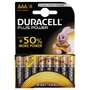 DURACELL Piles AAA/LR03 alcalines 1.5V  plus power