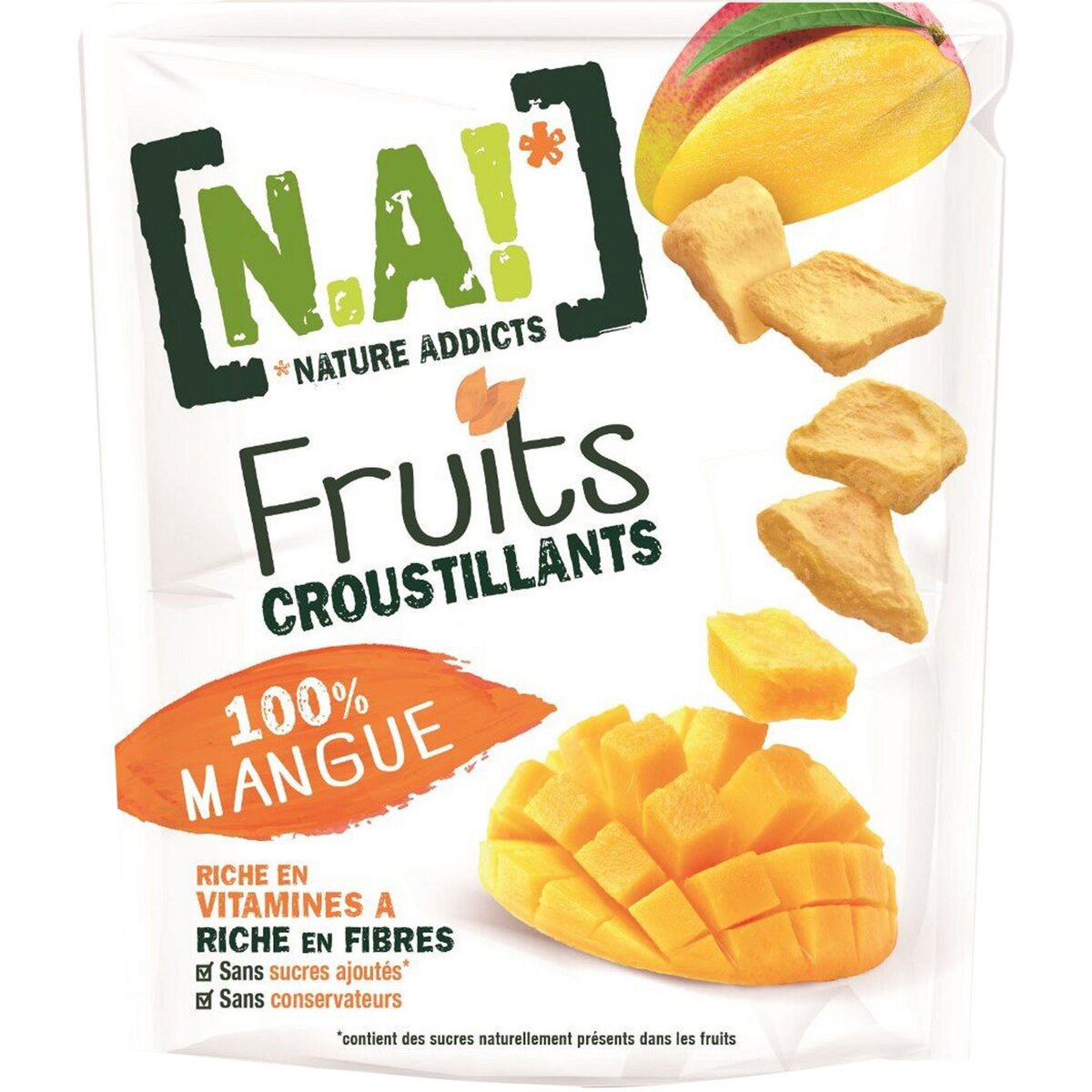 N.A. N.A fruits croustillants mangue 8g
