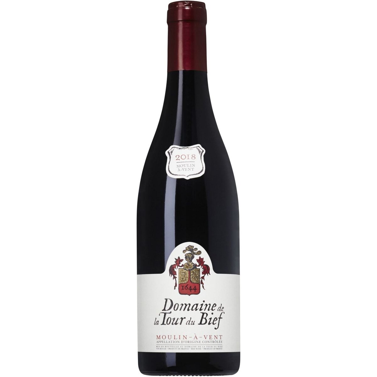 Vin rouge AOP Moulin-à-Vent Domaine de la Tour du Bief 2018 75cl