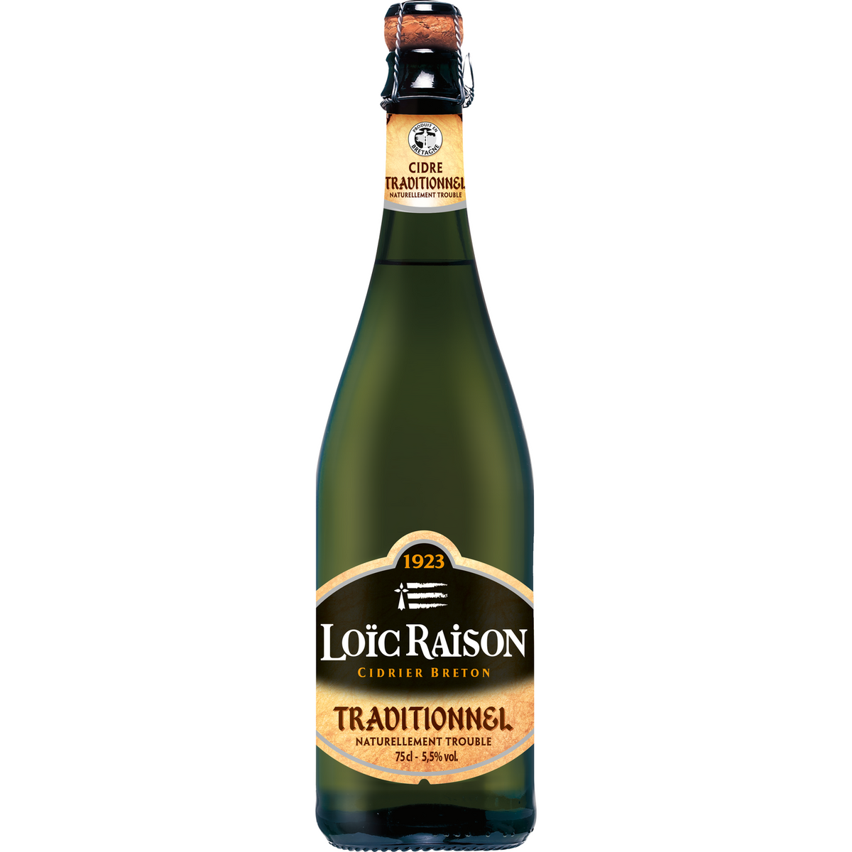 LOIC RAISON Loïc Raison cidre traditionnel 5.5° - 75cl