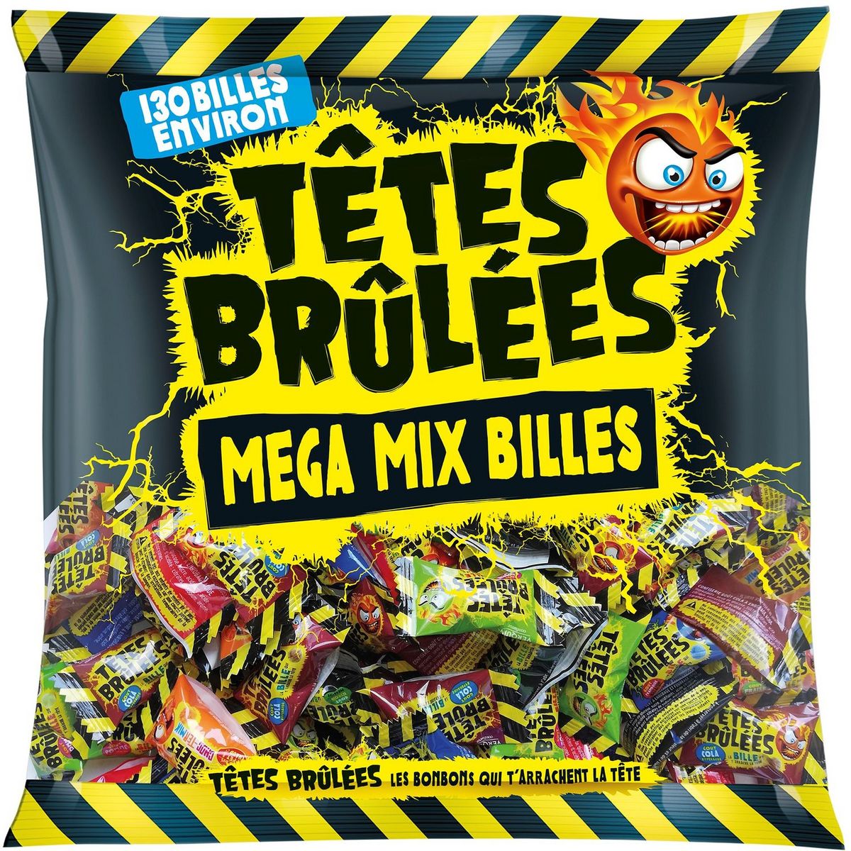 VERQUIN Têtes brûlées mega mix 350g
