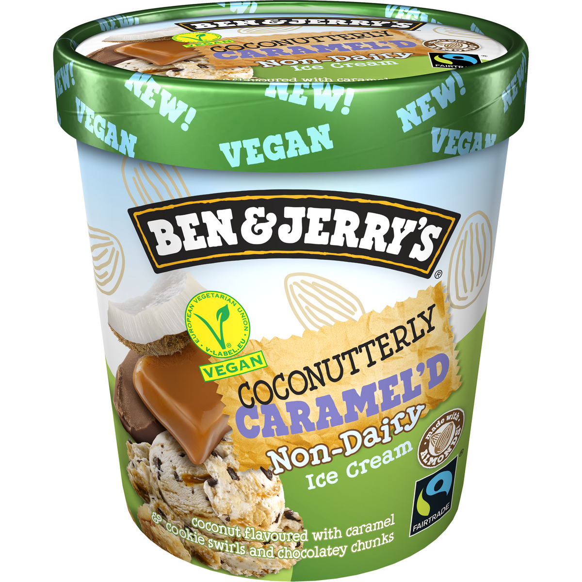 BEN & JERRY'S Ben&Jerry's Pot de glace coconutterly vegan 415g 415g