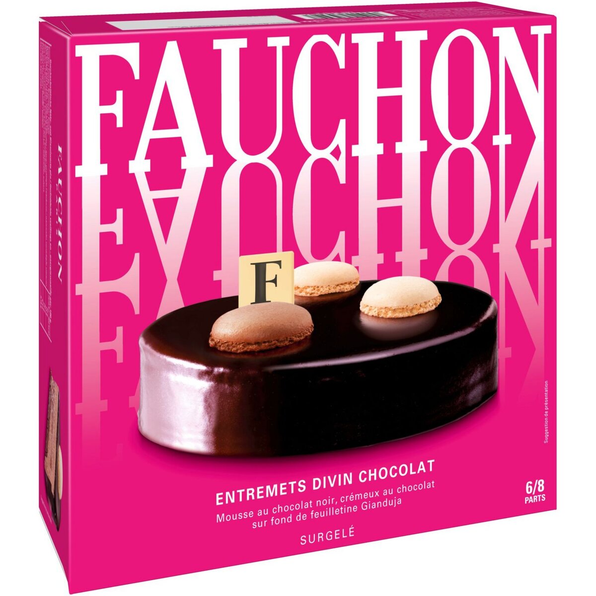 FAUCHON Fauchon Entremets divin au chocolat 535g 6-8 parts 535g