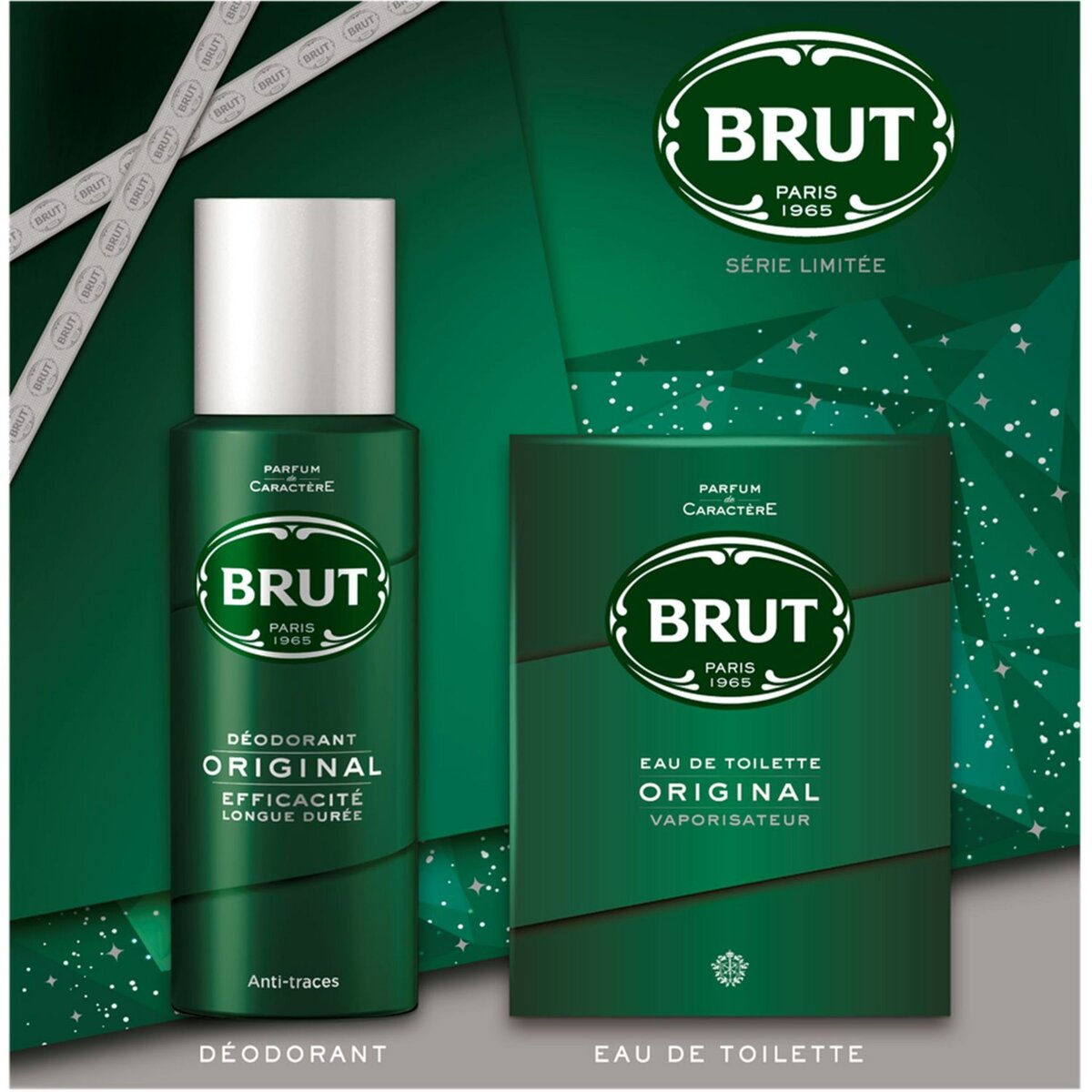 BRUT Brut coffret original eau de toilette +déodorant