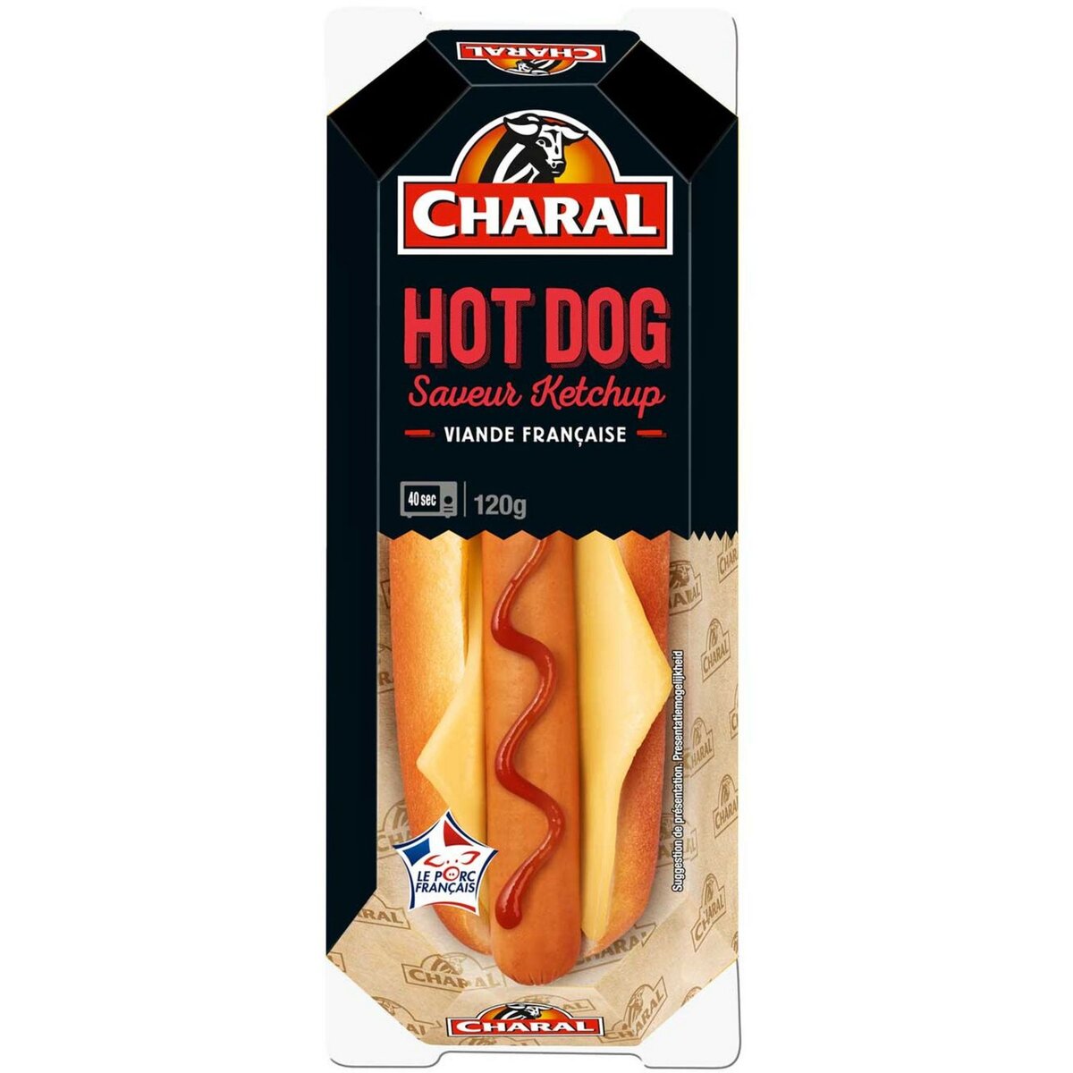 CHARAL Charal hot dog ketchup 1x120g