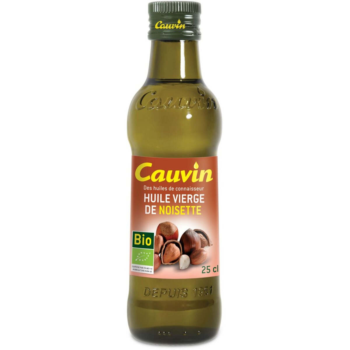 CAUVIN Cauvin huile de noisette bio 25cl