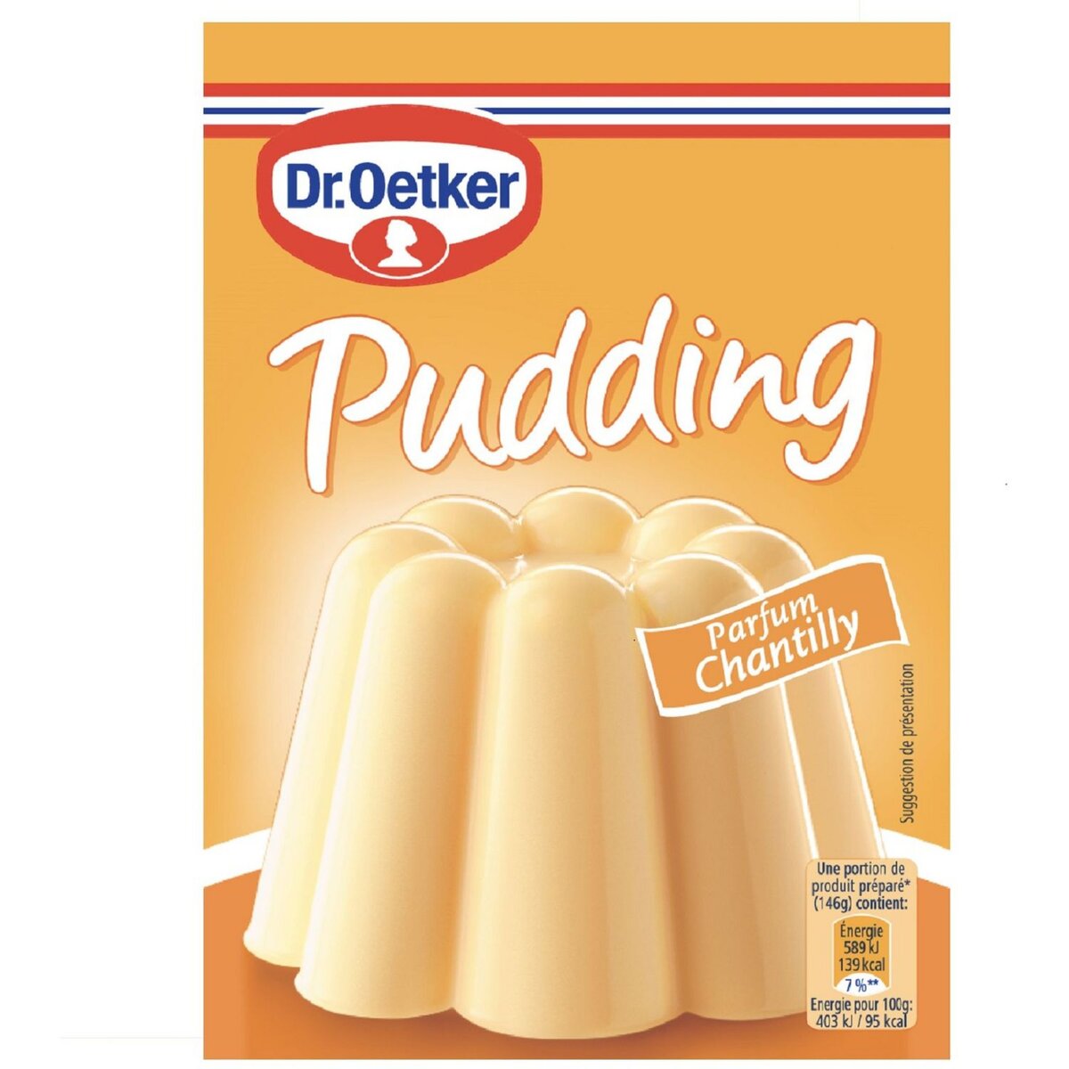 DR OETKER Dr Oetker pudding chantilly x3 - 111g