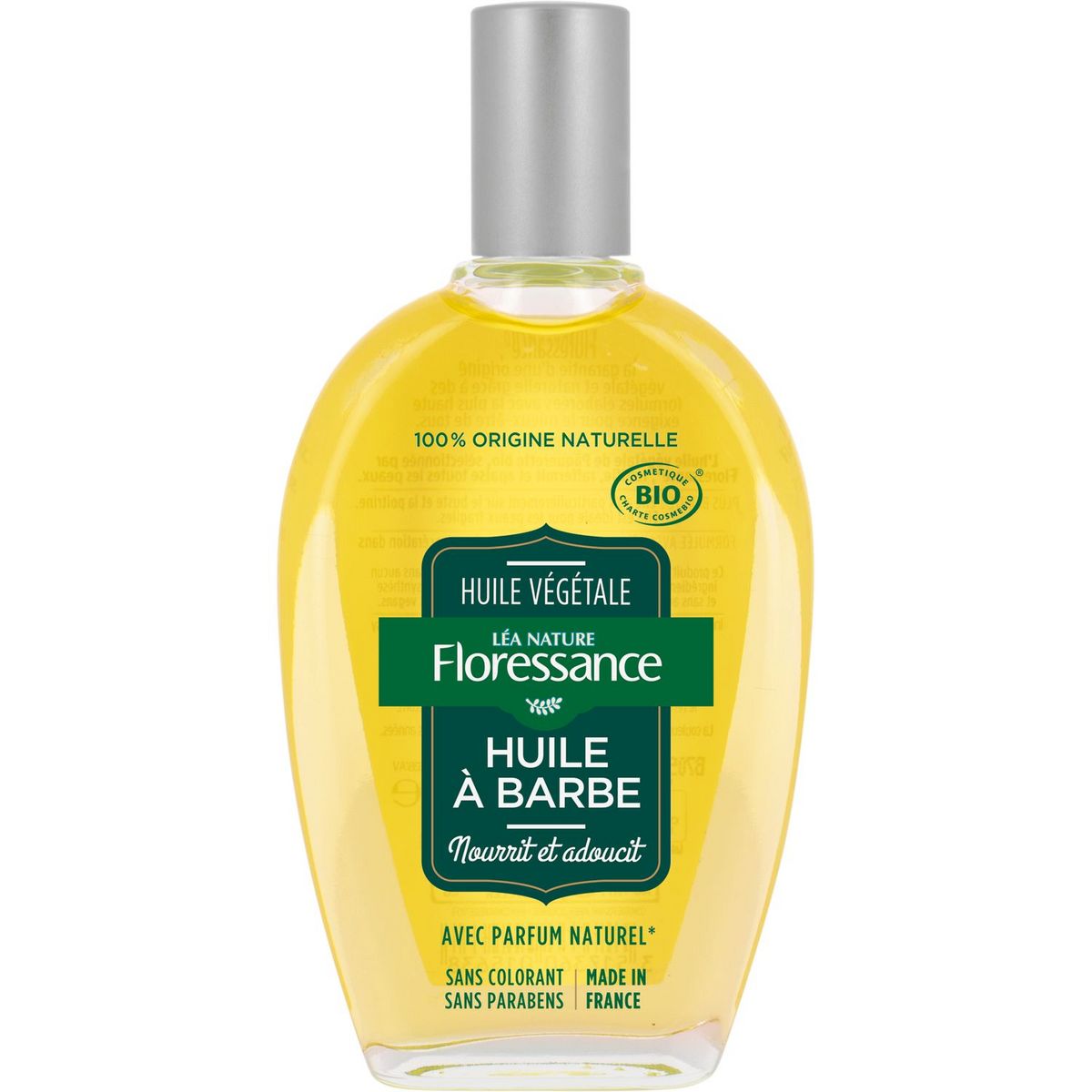 FLORESSANCE Huile à barbe biologique et végétale 50ml