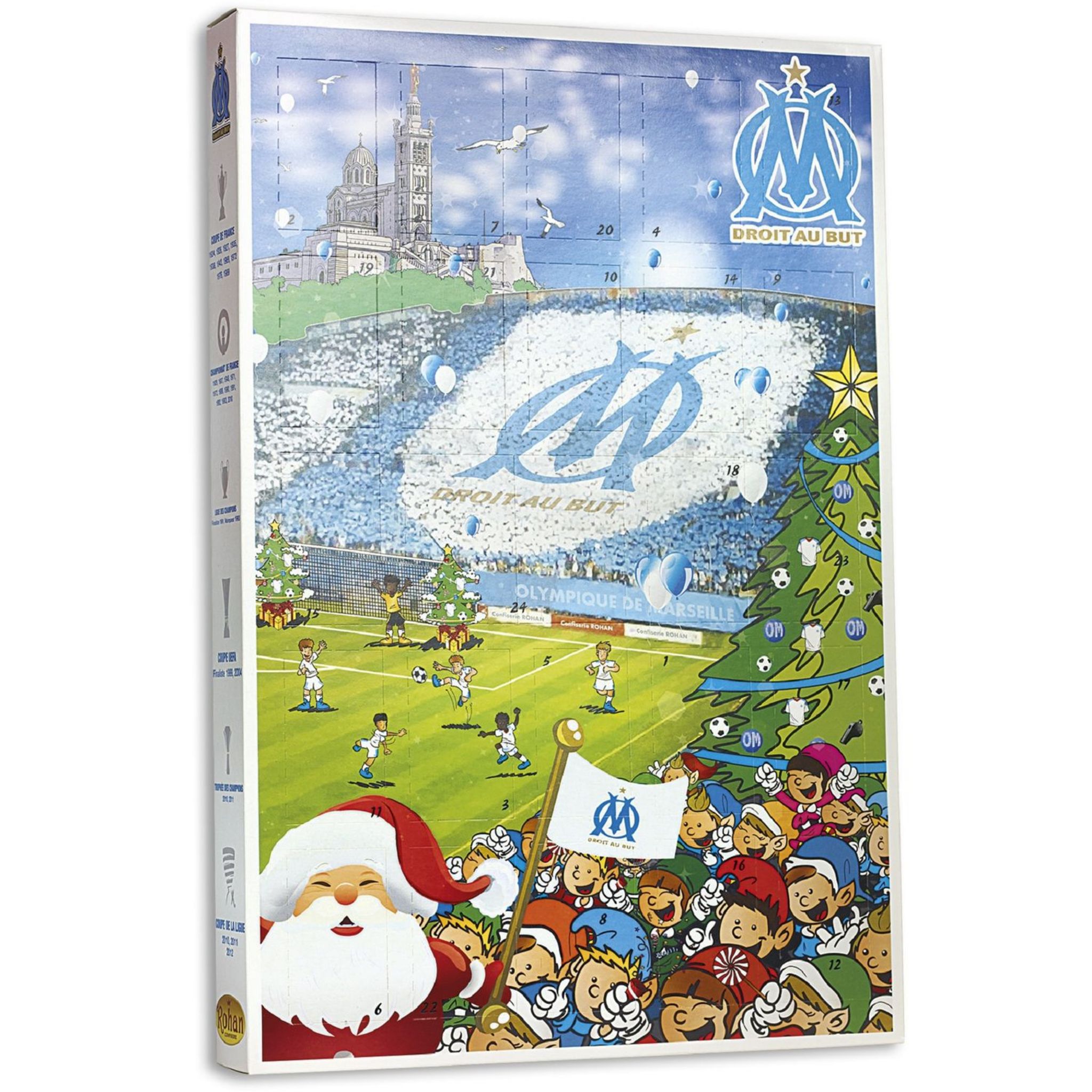 Cendrier Officiel Olympique De Marseille (OM) - Support Pour Supporters - Neuf Sous Emballage