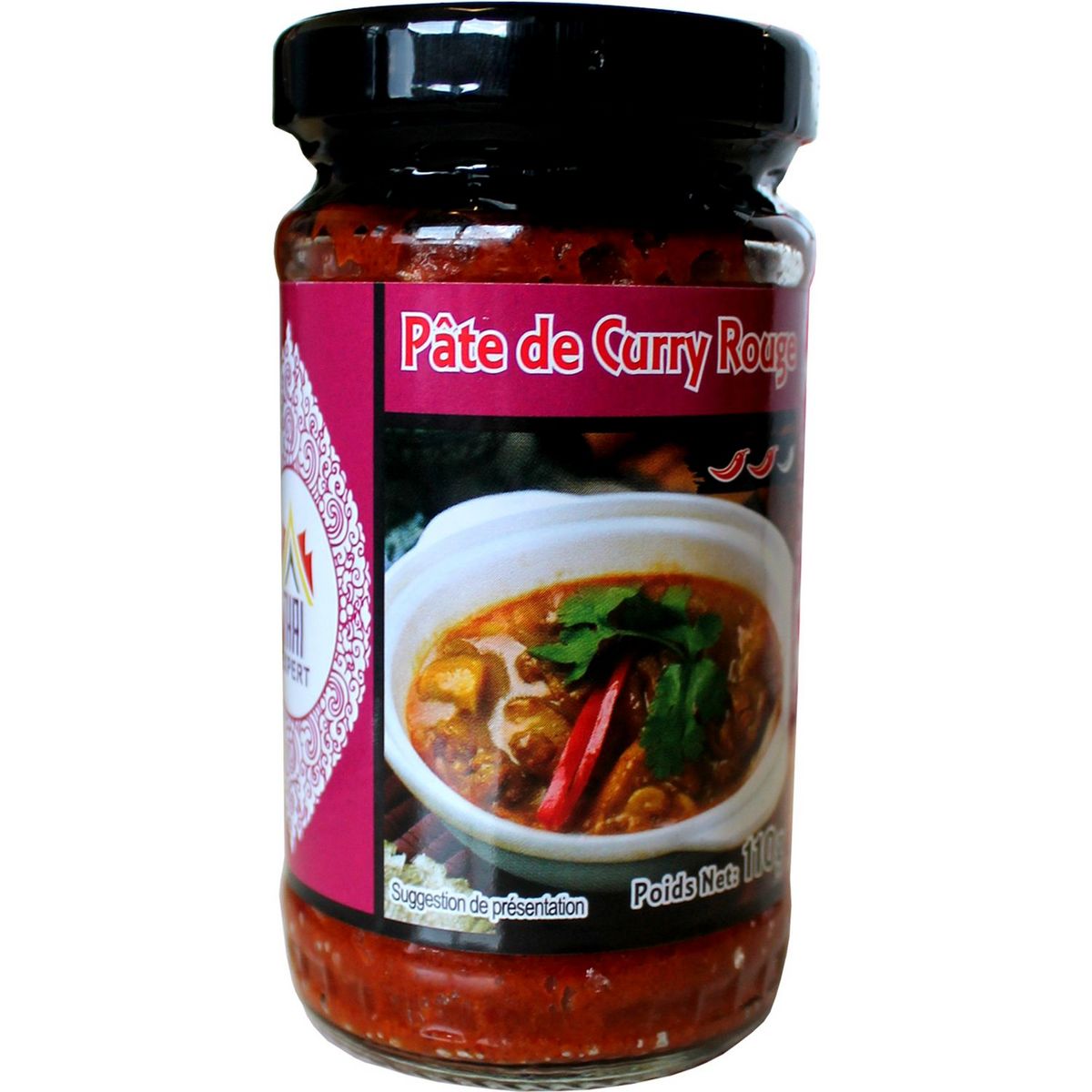 Pâte de curry rouge 110g