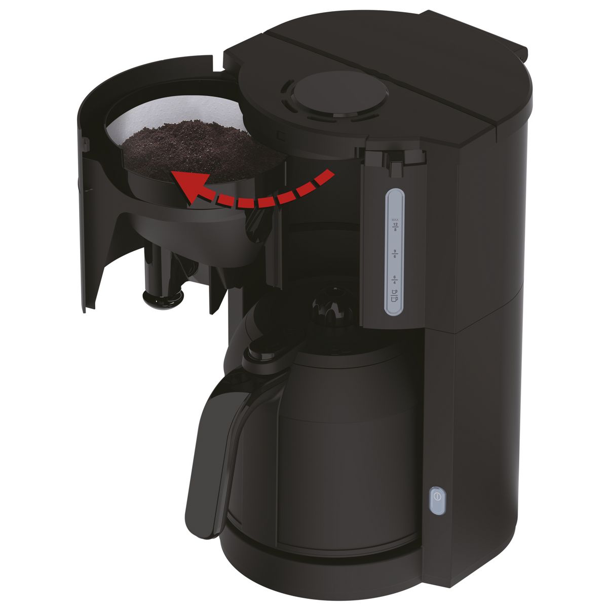 KRUPS Cafetière à filtre KM303810 - Noir