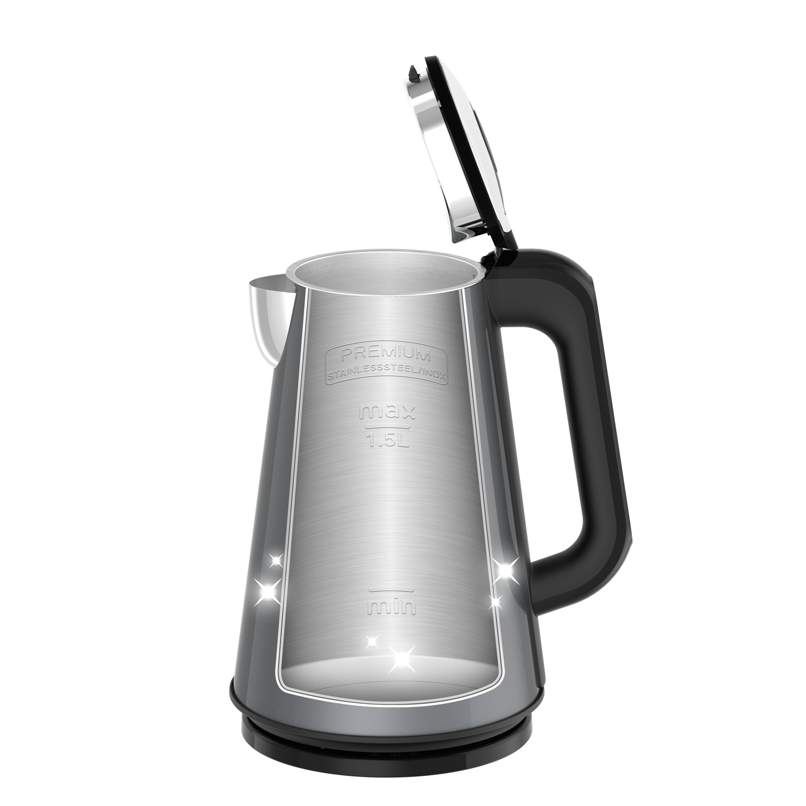 Voir la diapositive 2 : TEFAL Bouilloire électrique - KI820D10 - Aluminium