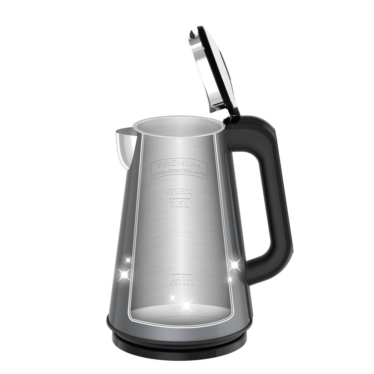 TEFAL Bouilloire électrique - KI820D10 - Aluminium