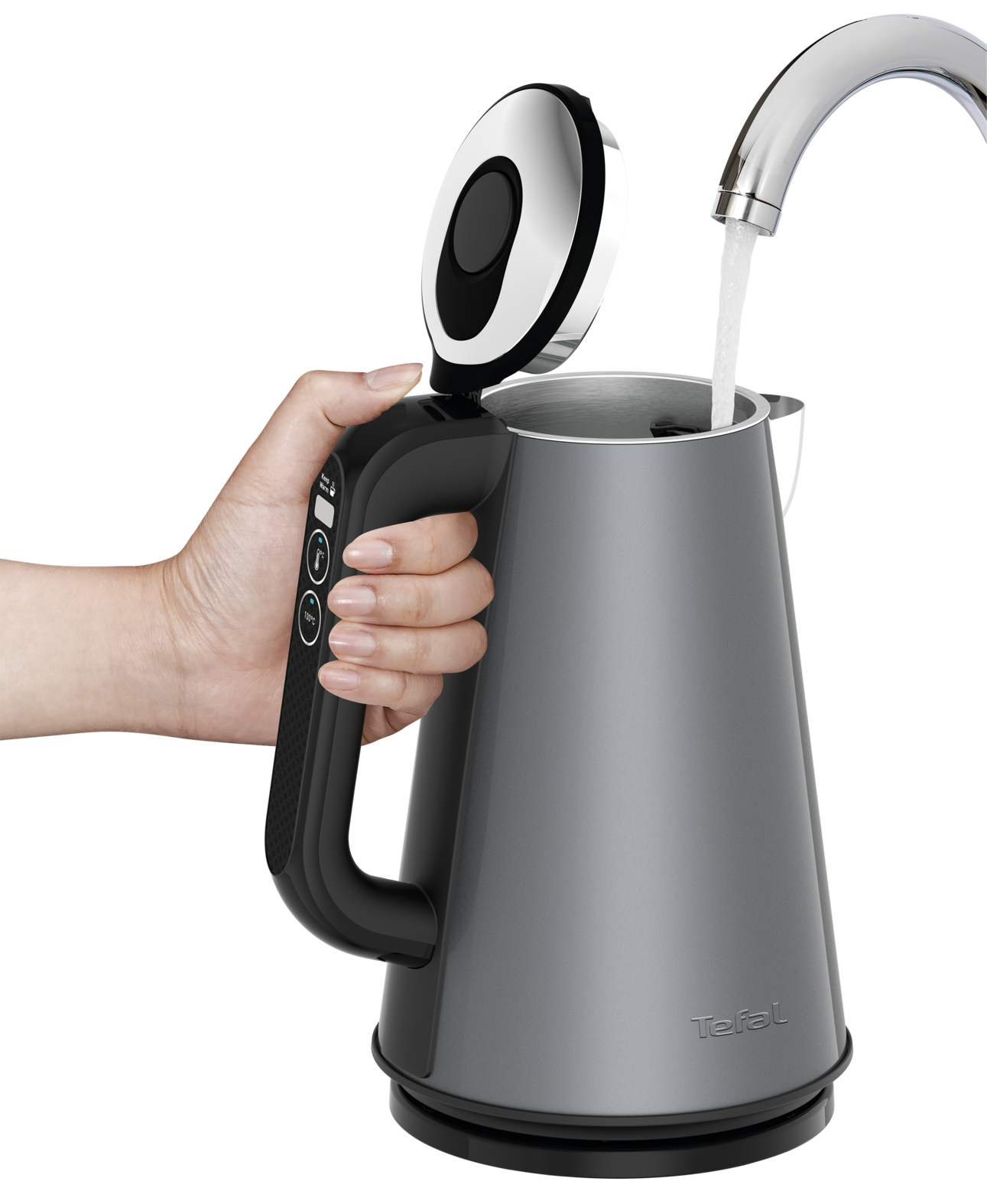 Voir la diapositive 3 : TEFAL Bouilloire électrique - KI820D10 - Aluminium