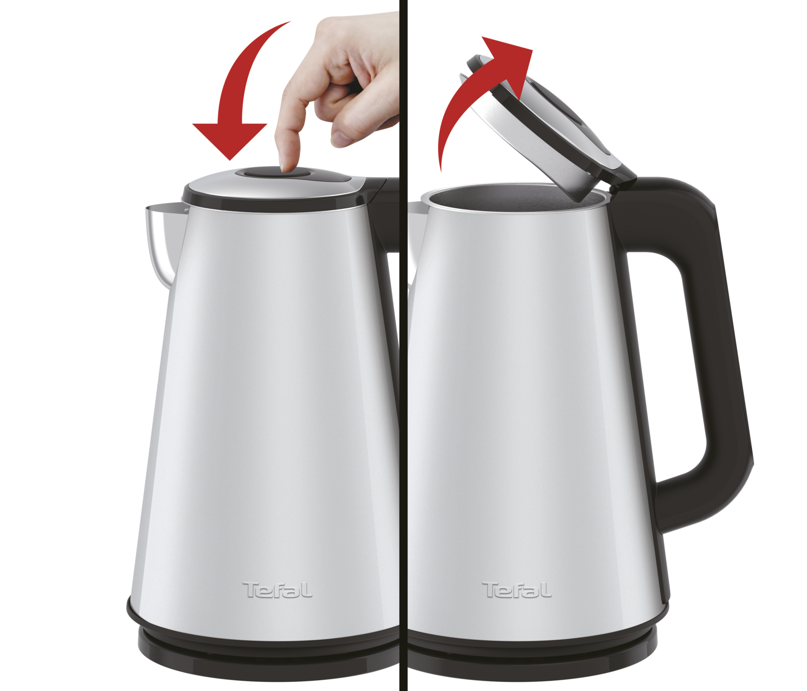 Voir la diapositive 8 : TEFAL Bouilloire électrique - KI820D10 - Aluminium