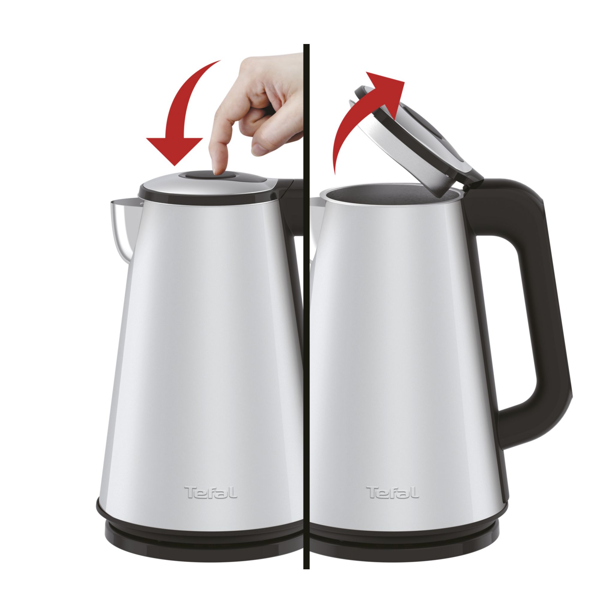 Voir la diapositive 8 : TEFAL Bouilloire électrique - KI820D10 - Aluminium