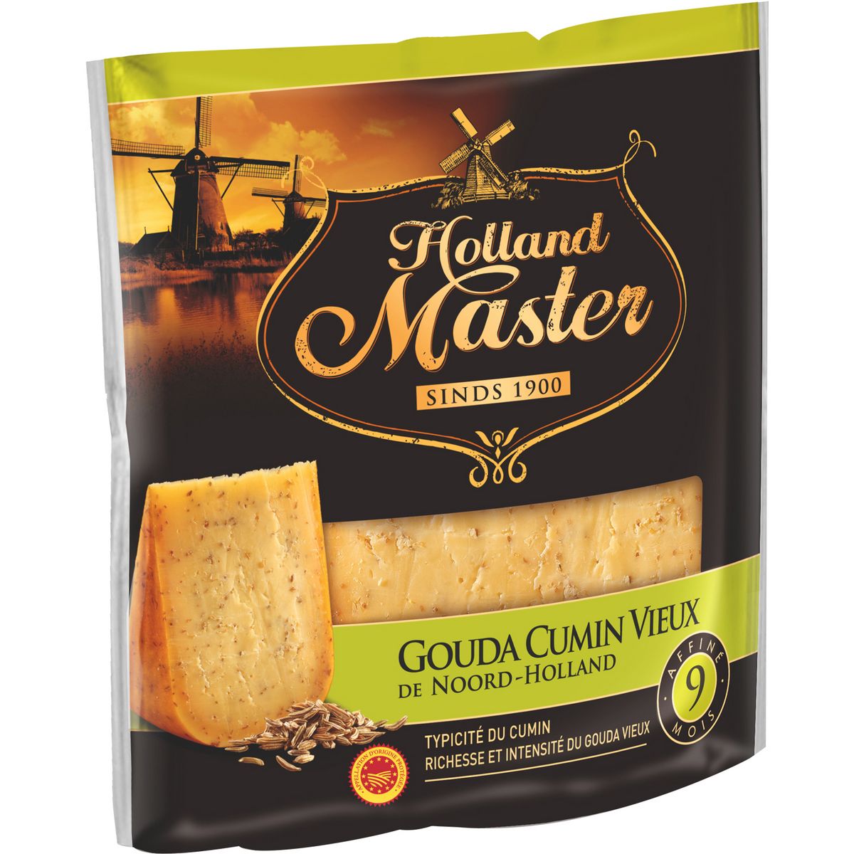 HOLLAND MASTER Holland Master gouda vieux au cumin 200g 200g