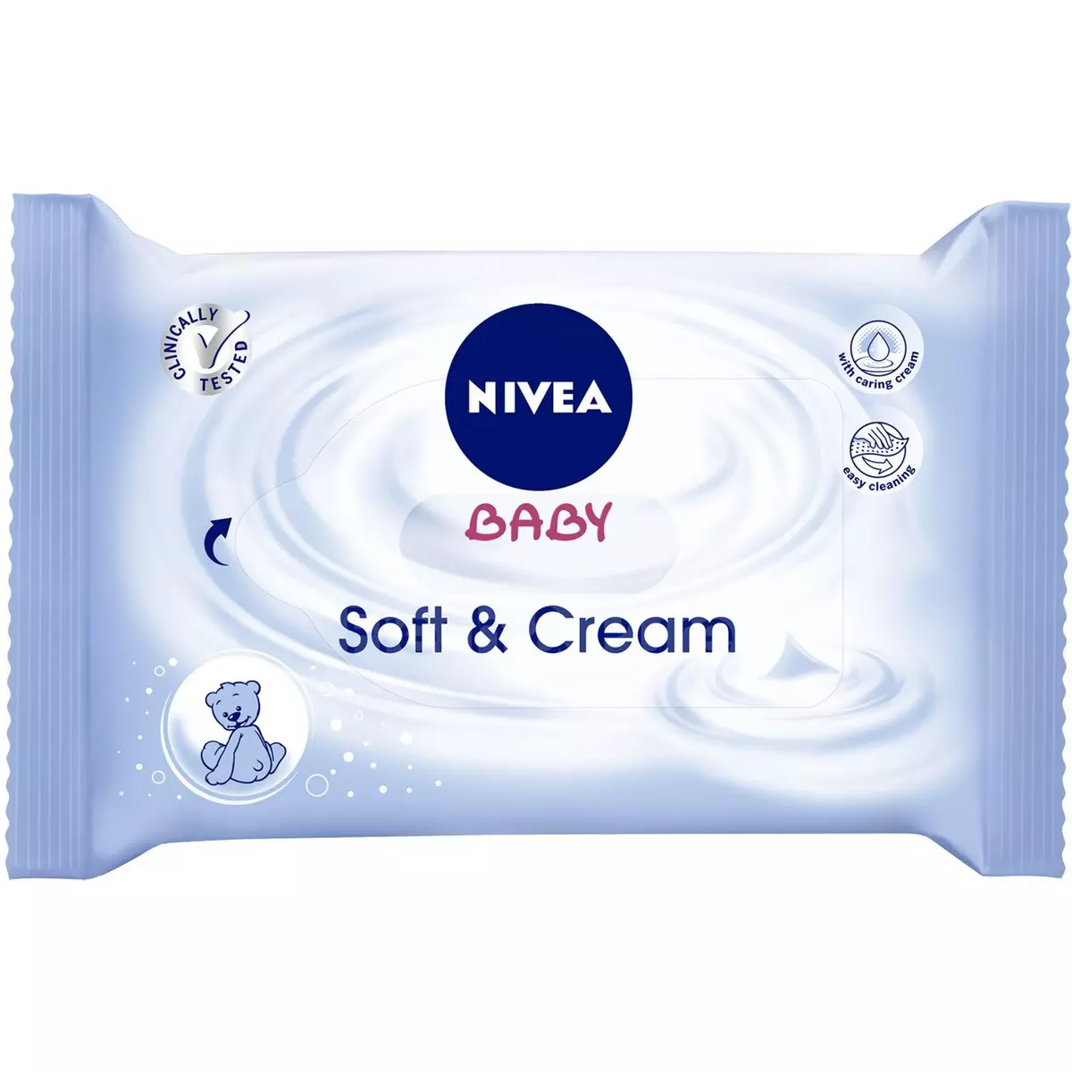 NIVEA Nivea baby lingettes soft et cream x63