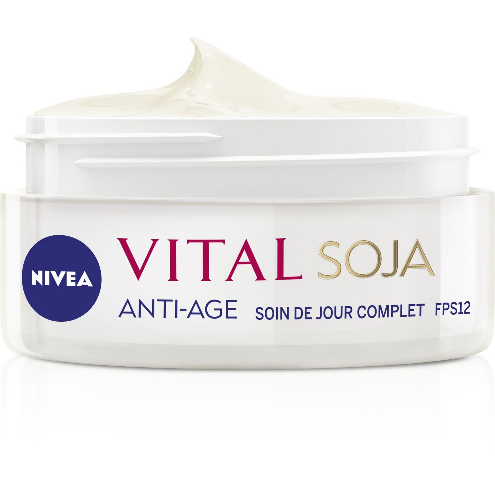 Voir la diapositive 2 : NIVEA Vital Soja soin de jour complet FPS15 peaux matures 50ml