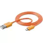 CELLULARLINE Câble USB/Lightning 8P MFI 1 m Orange