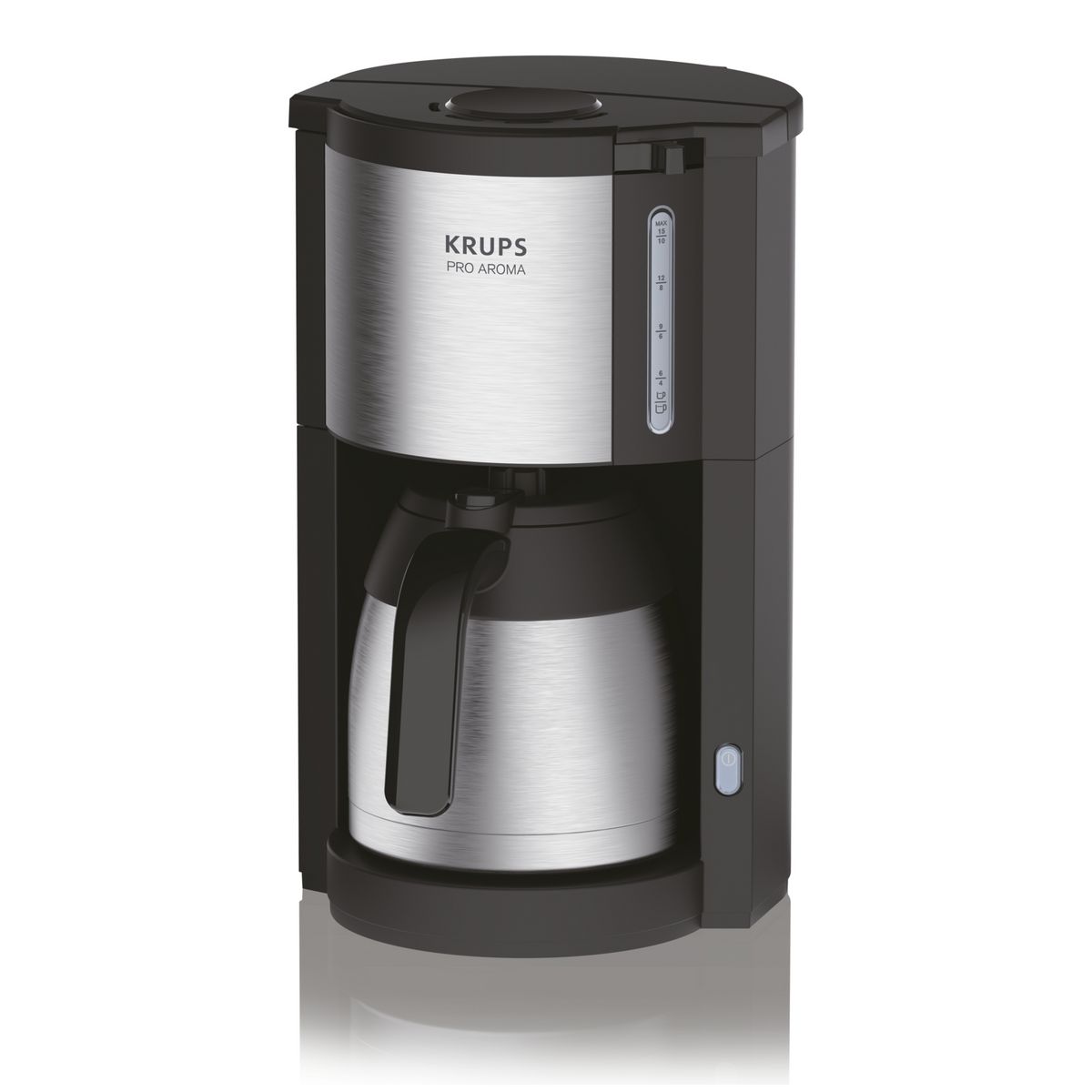 KRUPS Cafetière isotherme Pro Aroma KM305D10 - Noir/Inox