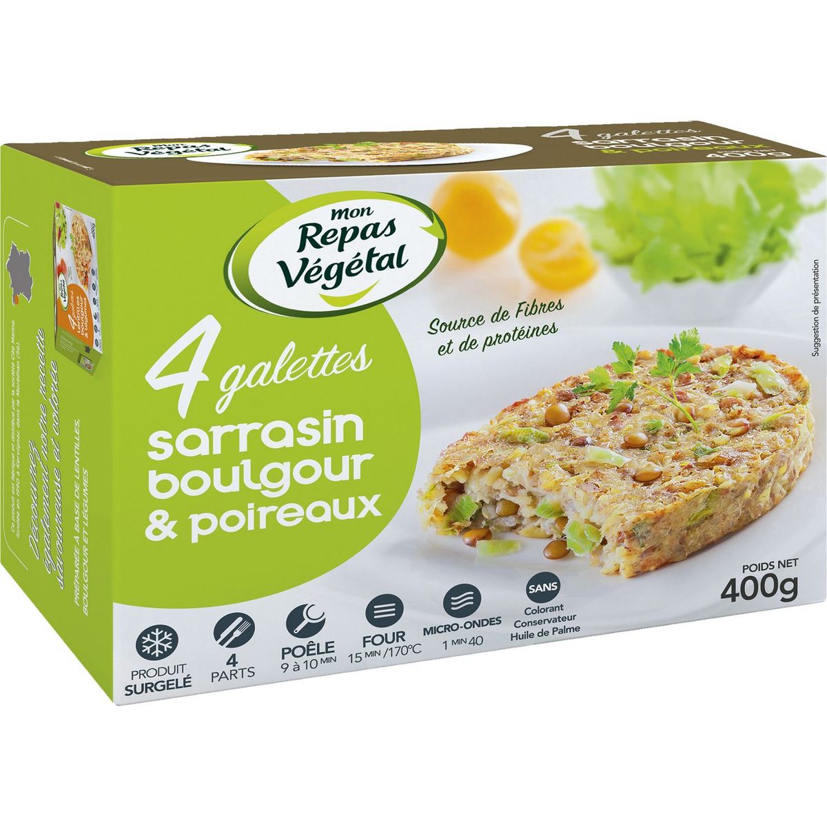 CITE MARINE Cité Marine galette boulgour sarrazin 4x100g