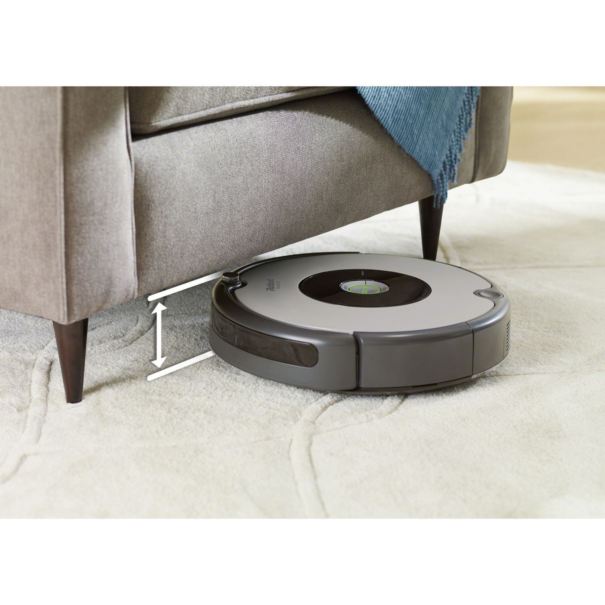 Voir la diapositive 3 : IROBOT Aspirateur robot ROOMBA 604