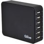 Voir la diapositive 2 : QILIVE Hub USB Smart Chargeur 6 ports USB Noir