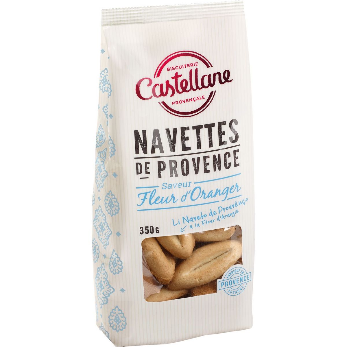CASTELLANE Navettes de Provence, biscuits saveur fleur d'oranger 350g
