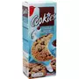 AUCHAN Cookies aux pépites de chocolat saveur noix de coco, sachets fraîcheur 6x2 biscuits 200g