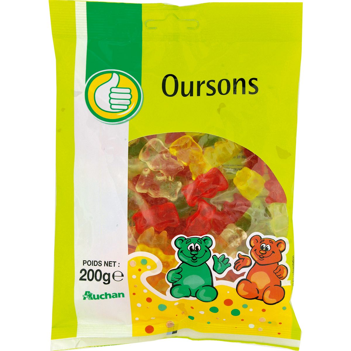POUCE Bonbons oursons 200g