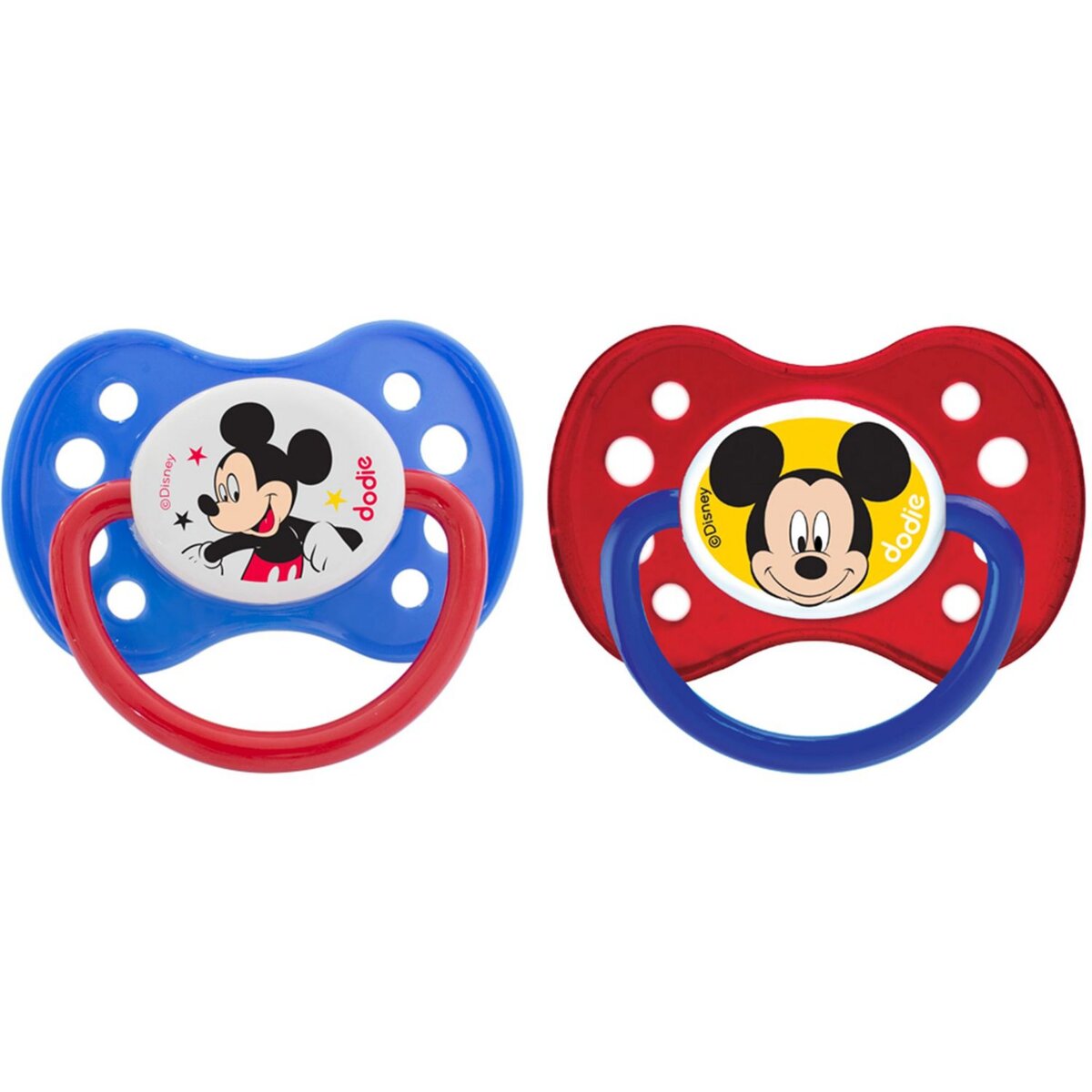DODIE DUO SUCETTE ANATOMIQUE MICKEY +6MOIS