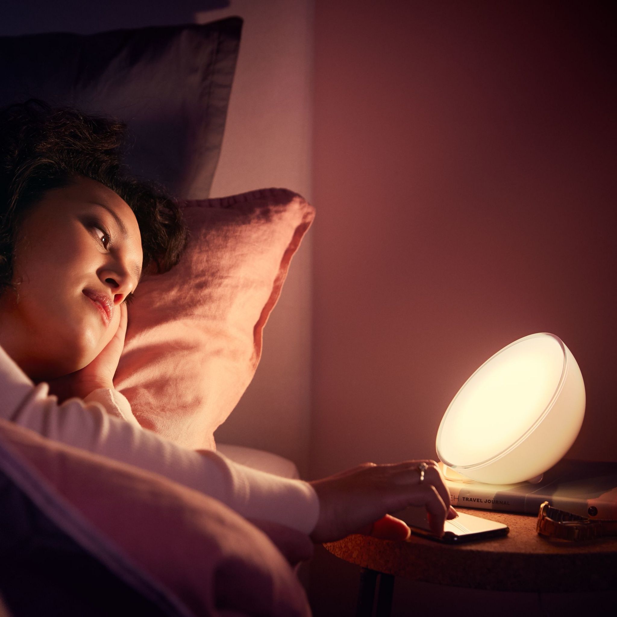 Voir la diapositive 18 : PHILIPS Lampe portable à poser Hue Go Bluetooth Blanc