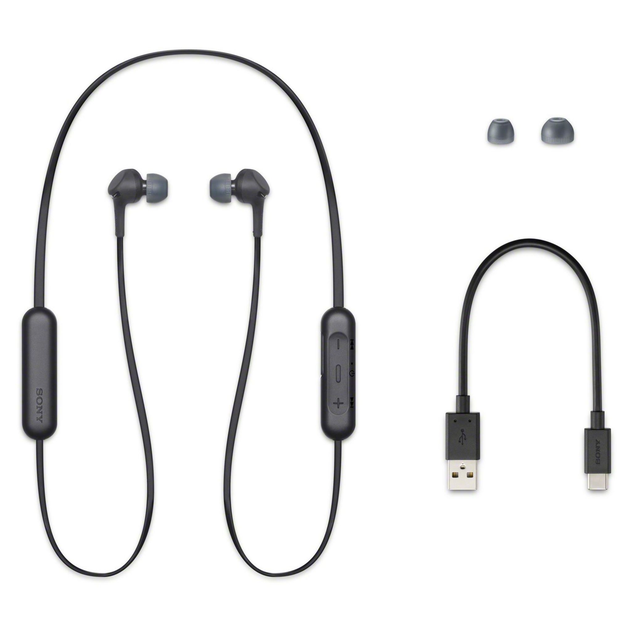 Voir la diapositive 4 : SONY Écouteurs Bluetooth - Noir - WI-XB400