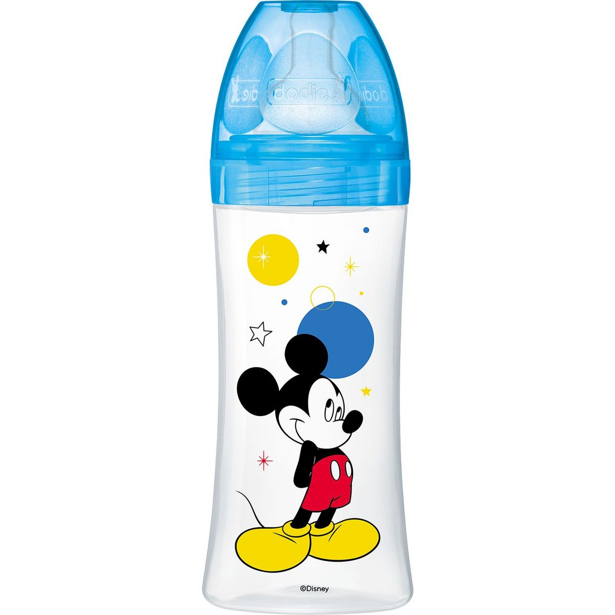 DODIE Biberon initiation+ bleu Mickey dès 6mois 330ml