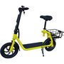 Voir la diapositive 4 : MOOVWAY Scooter électrique Pliable avec selle E-Scooter City Moov Jaune