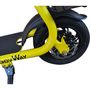Voir la diapositive 3 : MOOVWAY Scooter électrique Pliable avec selle E-Scooter City Moov Jaune