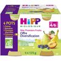 HIPP Hipp bio poire banane pomme myrtille 4x125g dès 4/6 mois