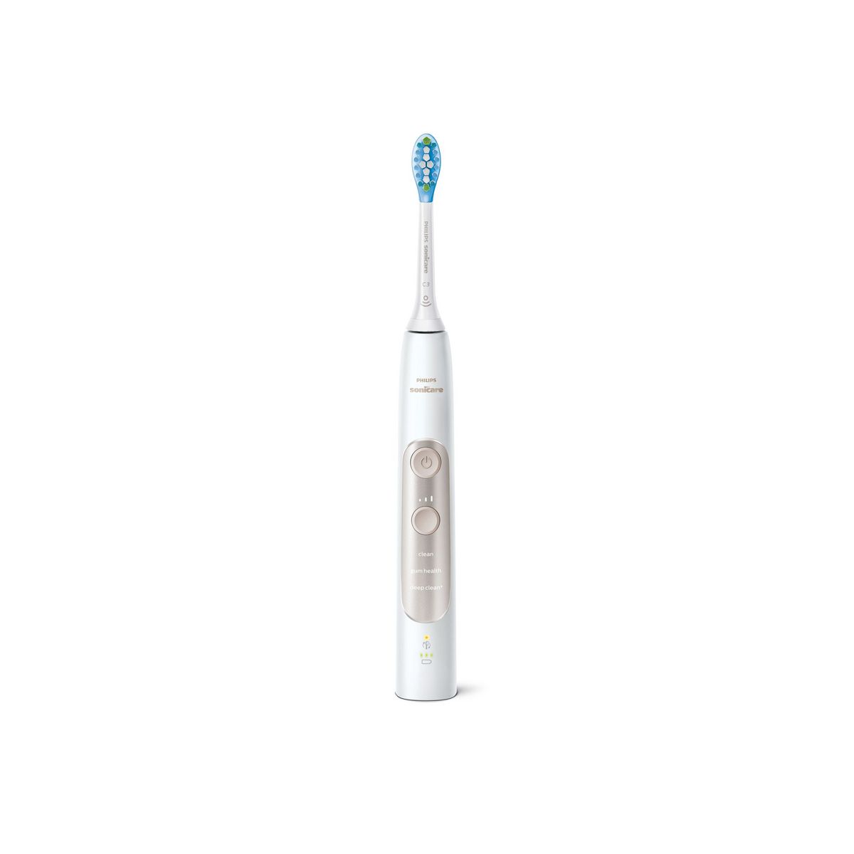 PHILIPS Brosse à dents électrique HX9601/03 Bluetooth Blanc et or