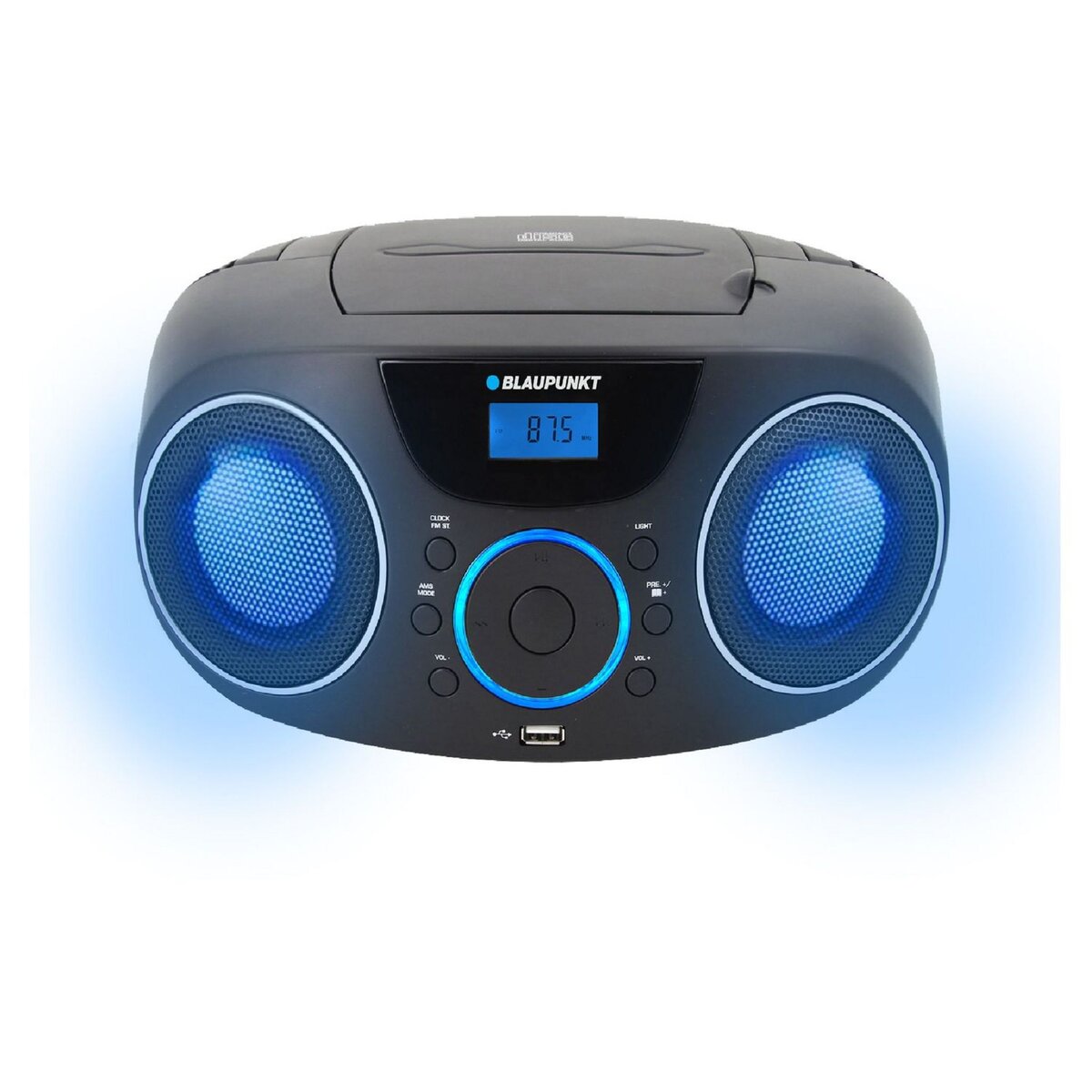 BLAUPUNKT Radio CD Bluetooth - Noir - Boombox BLP8730