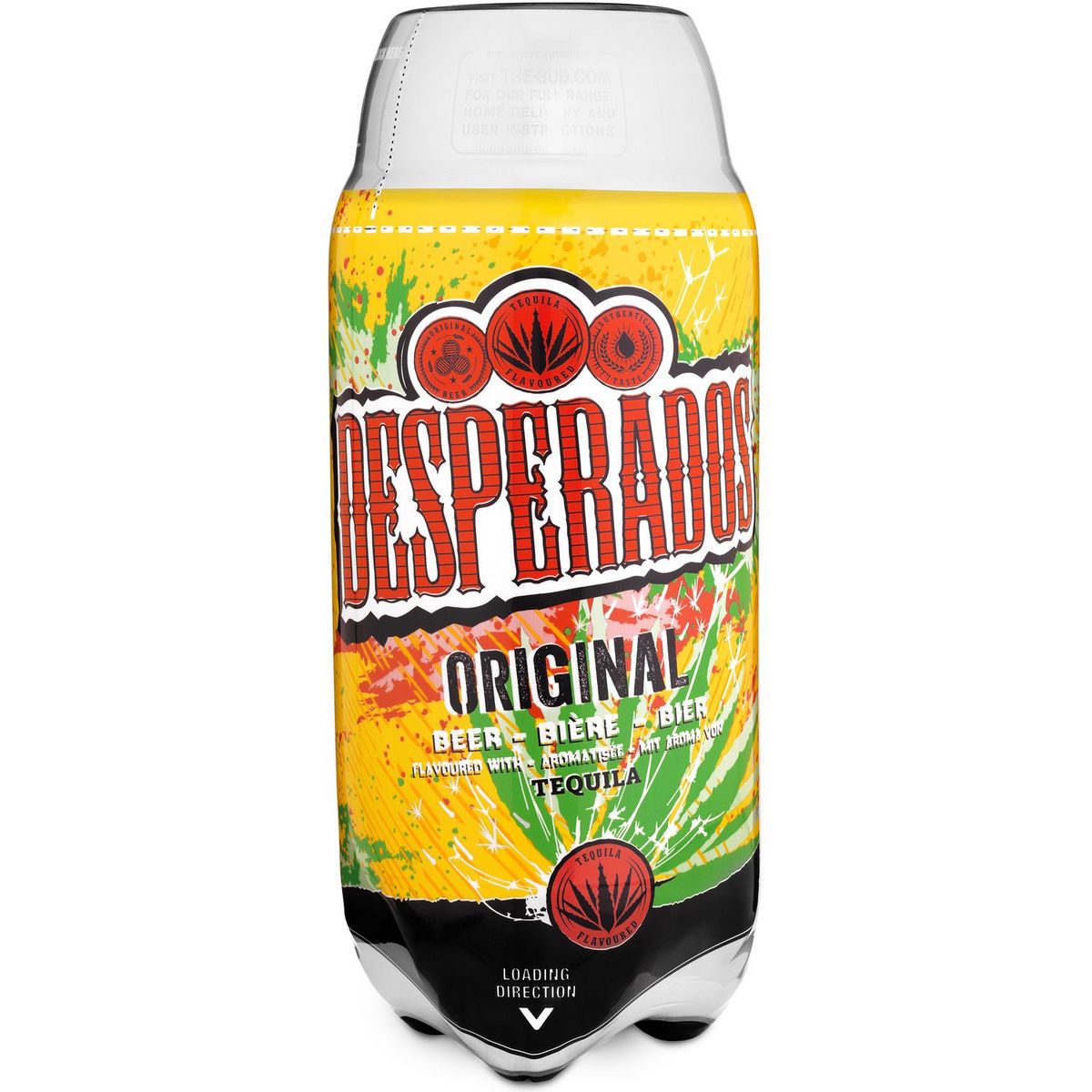 DESPERADOS Desperados Bière original aromatisée tequila fût torp 5,9% 2l 2l