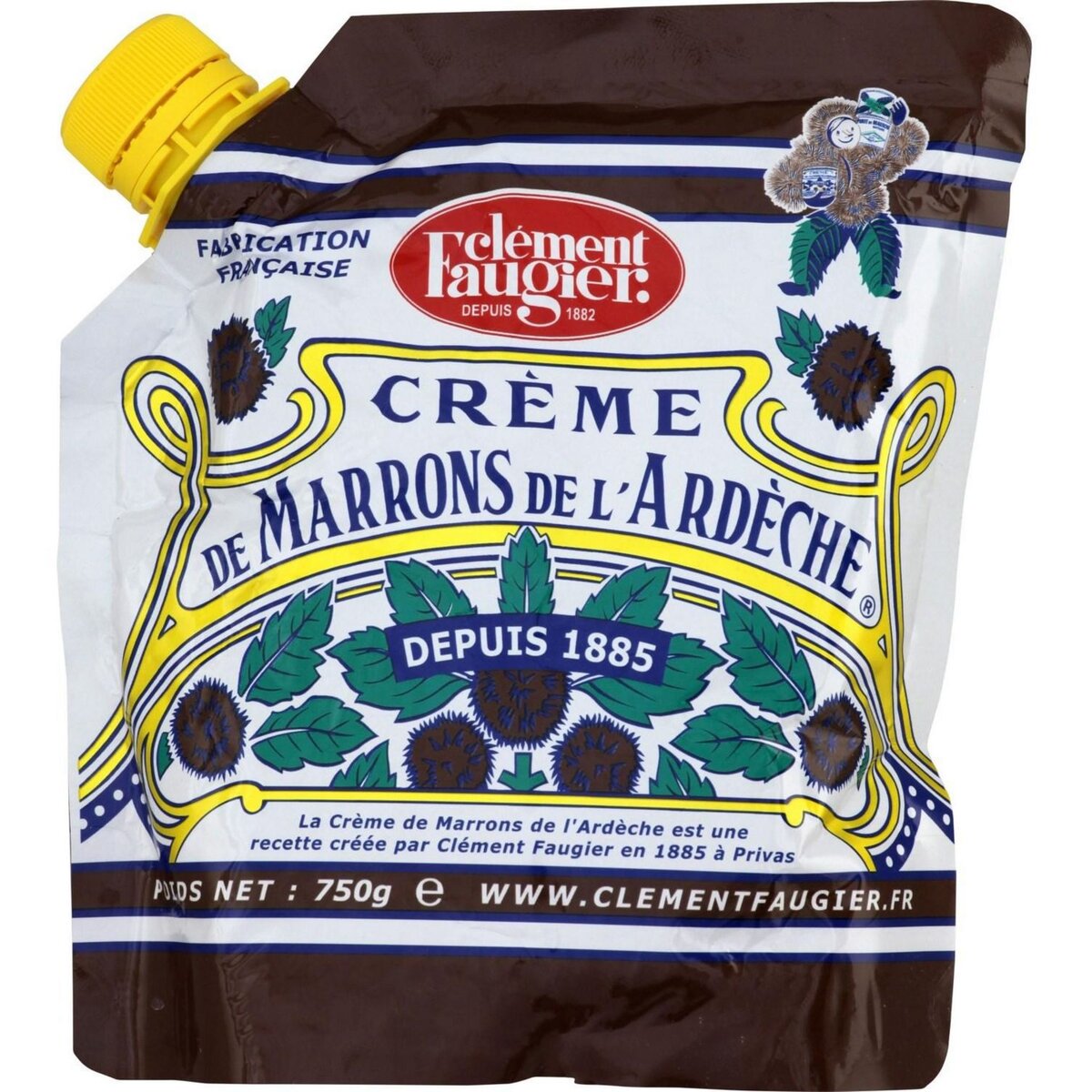FAUGIER Crème de marrons de l'Ardèche 750g
