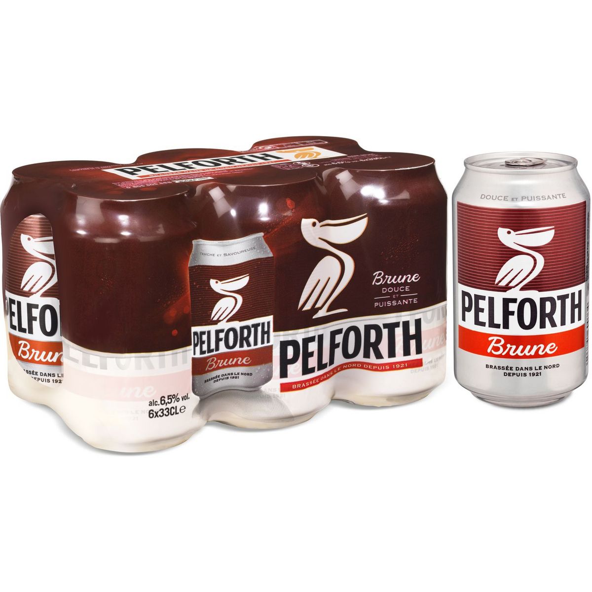 PELFORTH Bière brune 6,5° 6x33cl