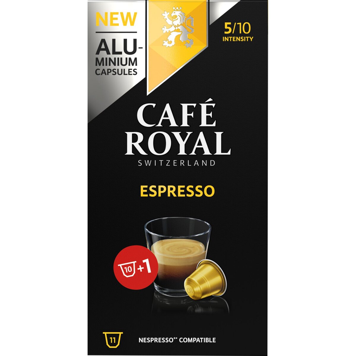 CAFE ROYAL Café espresso en capsule compatible Nespresso 11 capsules 57g