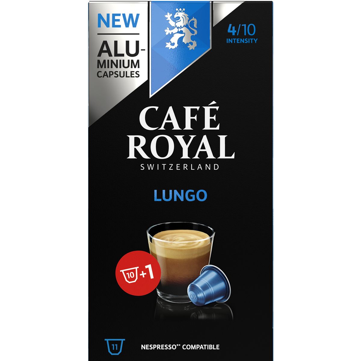 CAFE ROYAL Café Royal Café lungo en capsule compatible Nespresso 58g 11 capsules 58g