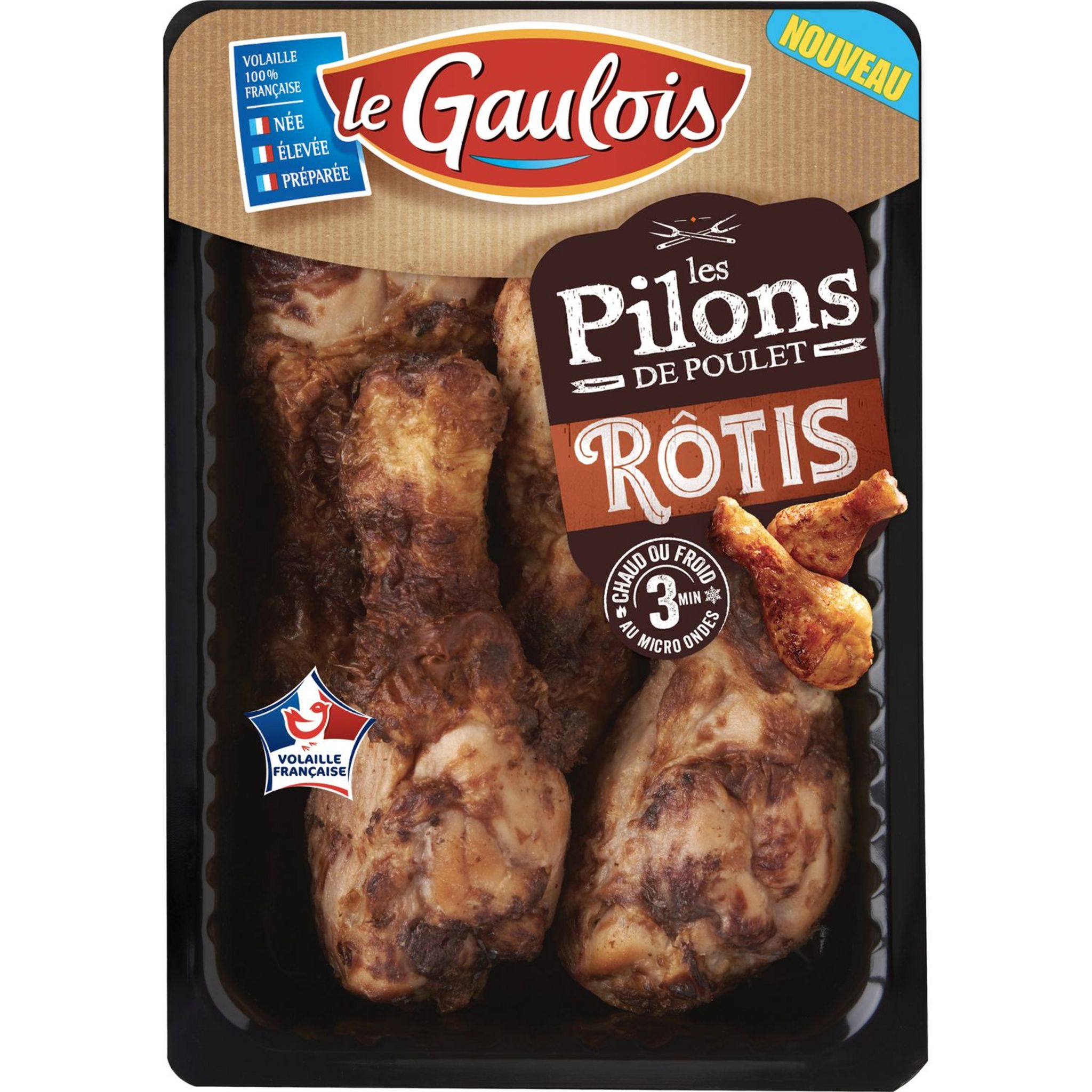 LE GAULOIS Le Gaulois Pilons De Poulet Rôtis 320g Pas Cher - Auchan.fr