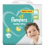 PAMPERS Baby-dry couches taille 6 (13-18kg) 68 couches