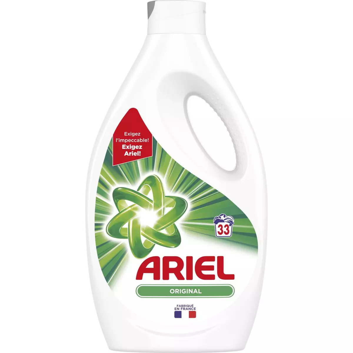 ARIEL Lessive liquide original 33 lavages 1,815l